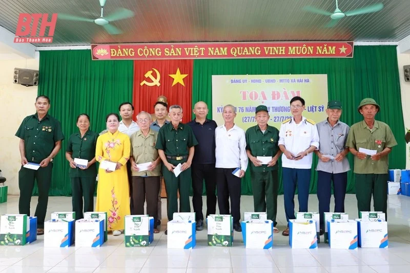 Công ty Nhiệt điện Nghi Sơn tổ chức các hoạt động kỷ niệm 76 năm Ngày Thương binh - Liệt sỹ