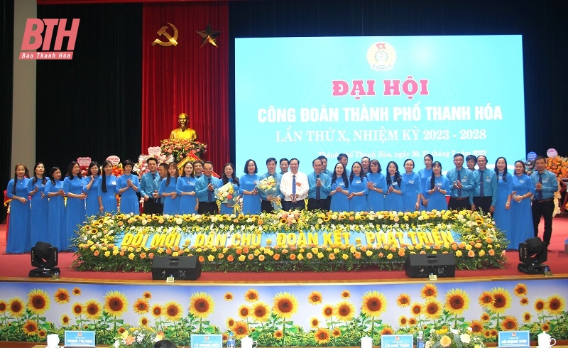 Công đoàn TP Thanh Hóa: Xứng đáng là điểm tựa vững chắc của đoàn viên, người lao động