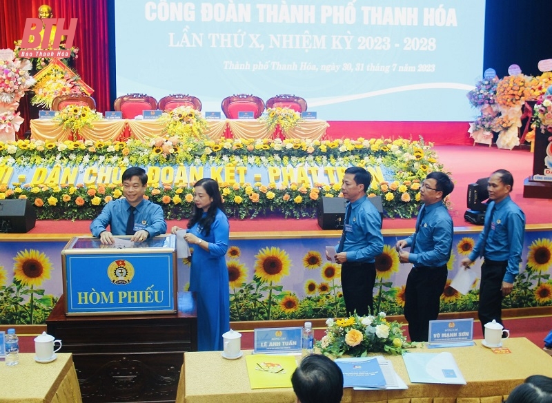 Công đoàn TP Thanh Hóa: Xứng đáng là điểm tựa vững chắc của đoàn viên, người lao động
