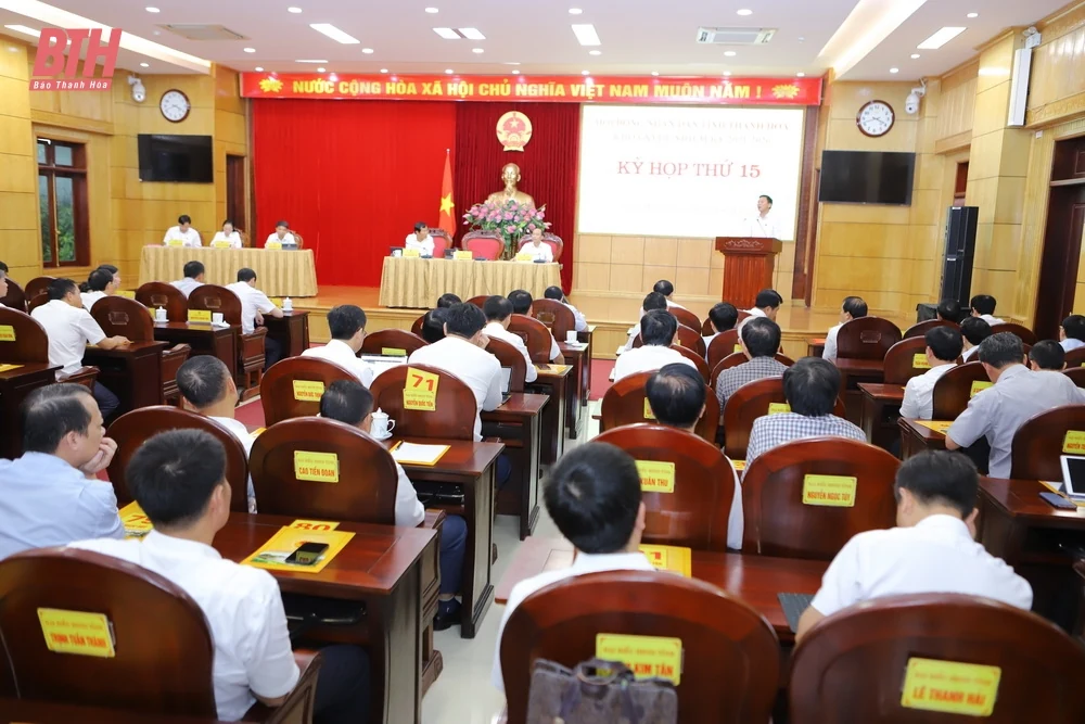 Kỳ họp thứ 15, HĐND tỉnh thông qua 9 Nghị quyết đáp ứng yêu cầu phát triển kinh tế - xã hội