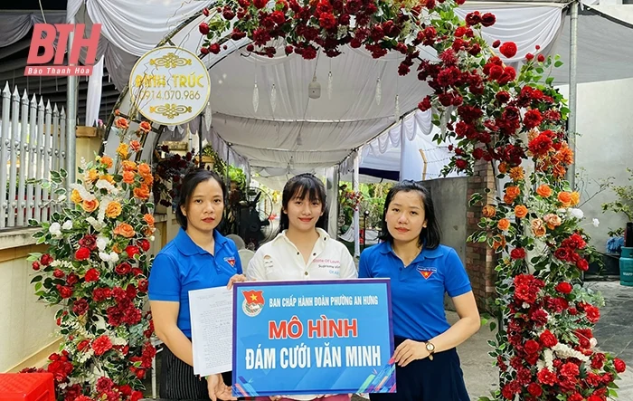 Nhân rộng mô hình “Đám cưới văn minh” ở TP Thanh Hóa