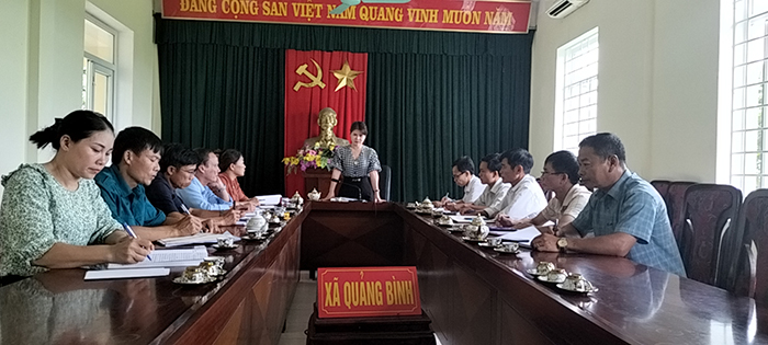 Rà soát, sàng lọc đảng viên - cách làm ở huyện Quảng Xương