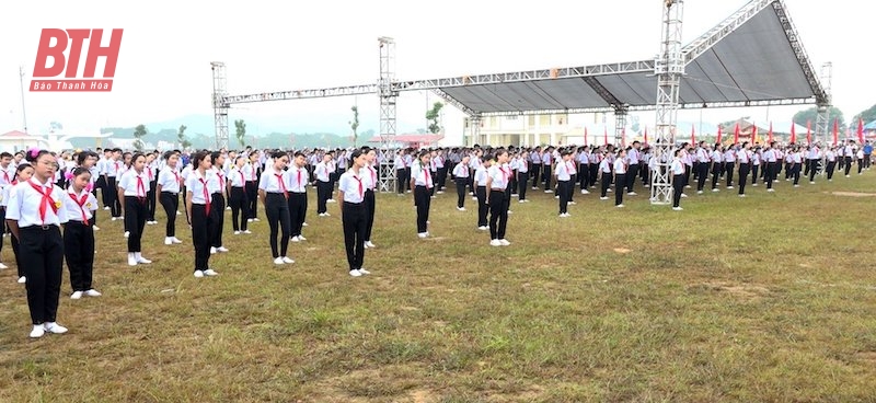 Huyện Vĩnh Lộc tổ chức hội trại hè năm 2023