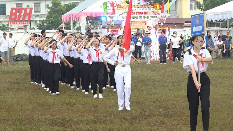 Huyện Vĩnh Lộc tổ chức hội trại hè năm 2023
