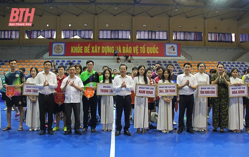 Khai mạc Giải Bóng bàn các Câu lạc bộ tỉnh Thanh Hóa mở rộng - Cúp Long Thành năm 2023