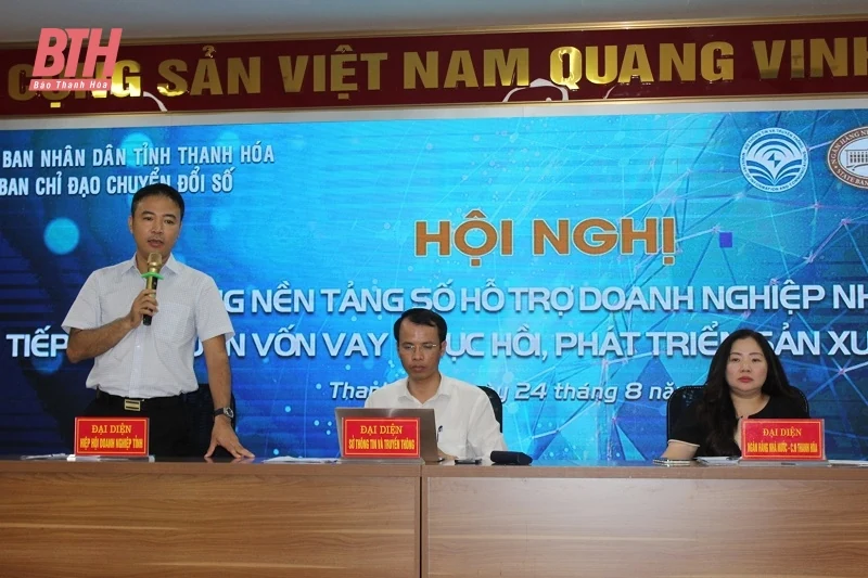Chuyển đổi số hỗ trợ doanh nghiệp vay vốn, phục hồi, phát triển sản xuất, kinh doanh