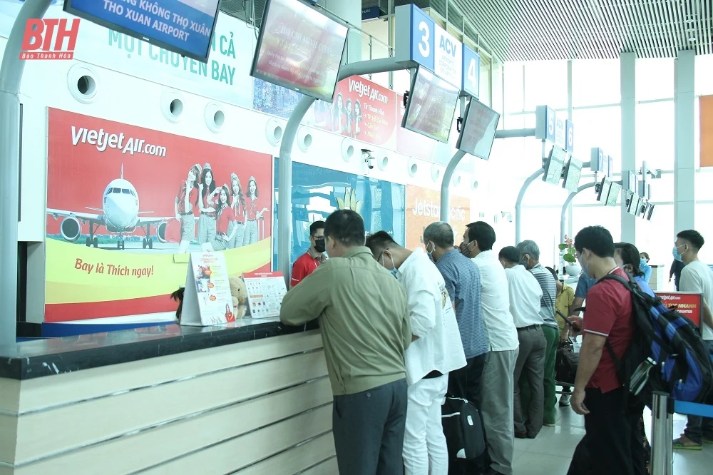 7 tháng, Vietjet vận chuyển gần 735.000 lượt hành khách qua Cảng hàng không Thọ Xuân