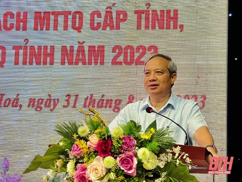 Hội nghị tập huấn nghiệp vụ công tác Mặt trận