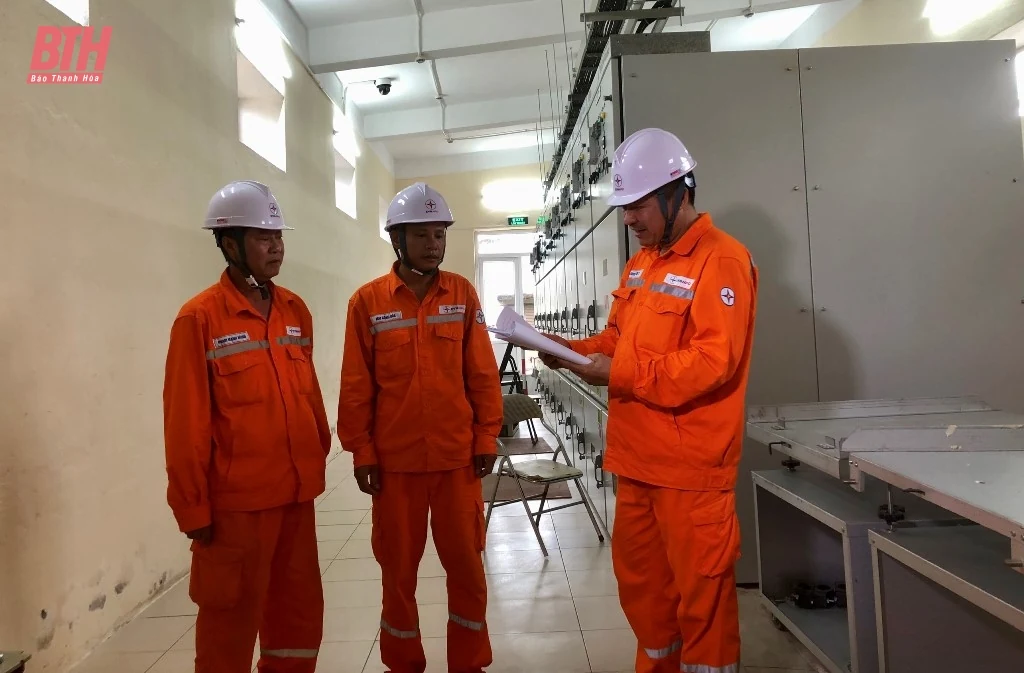 Tiến hành thí nghiệm và sửa chữa lớn trạm 110kV Núi Một