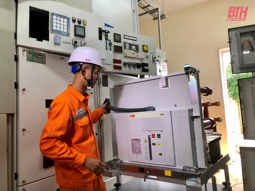Tiến hành thí nghiệm và sửa chữa lớn trạm 110kV Núi Một