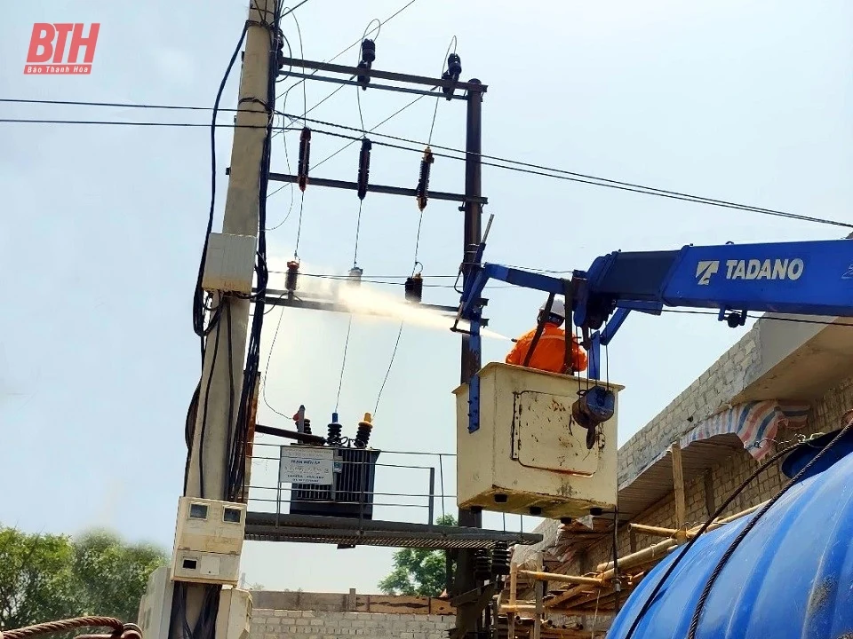 TP Thanh Hóa tạm ngừng cấp điện một số khu vực trong các ngày 9 và 11-9