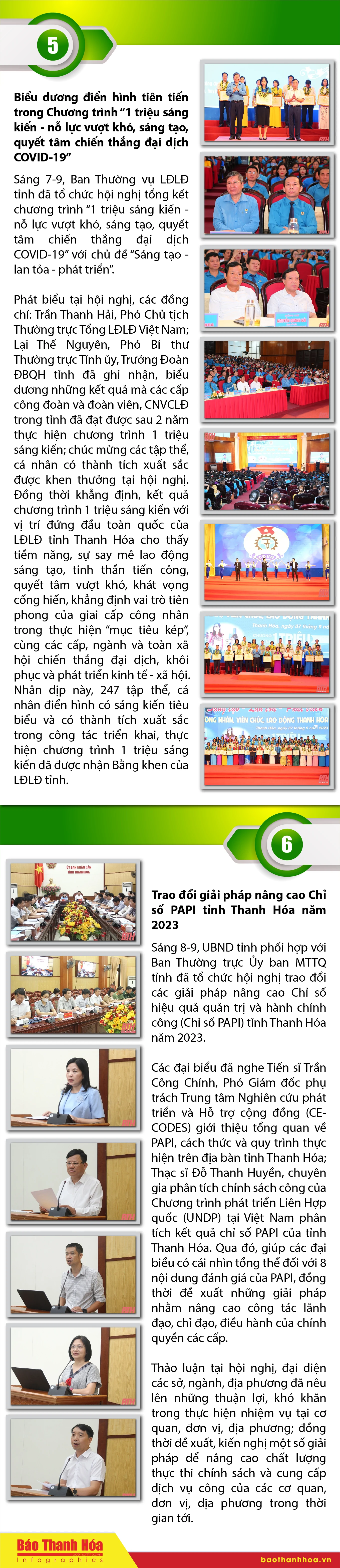 [Infographics] - Những sự kiện nổi bật trong tuần