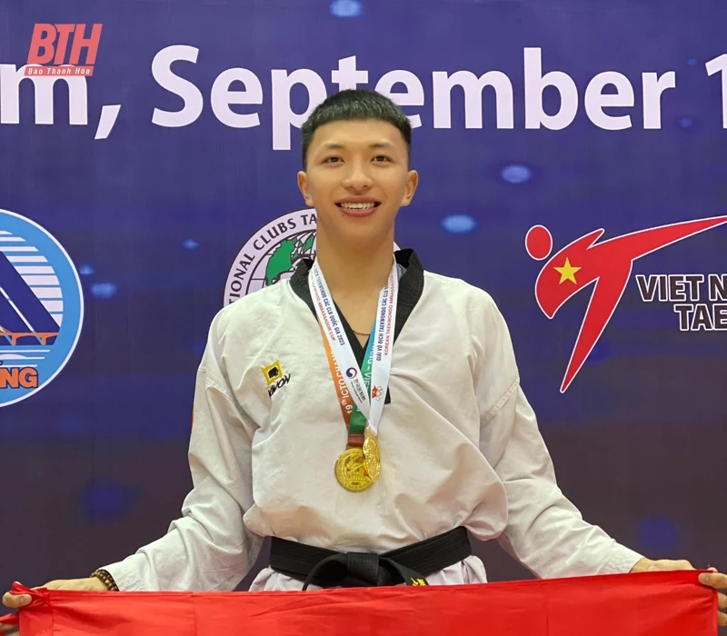 Taekwondo Thanh Hóa thắng lớn tại Giải vô địch Taekwondo các CLB quốc tế năm 2023
