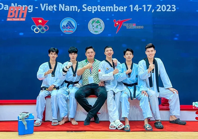 Taekwondo Thanh Hóa thắng lớn tại Giải vô địch Taekwondo các CLB quốc tế năm 2023
