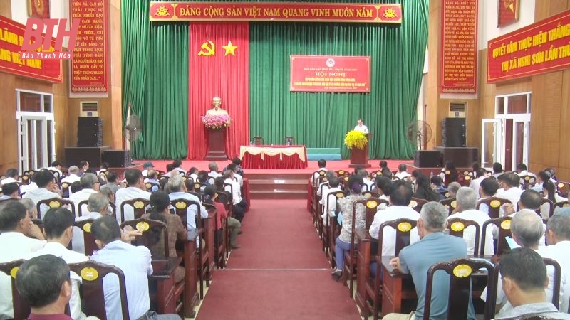 Trao đổi kinh nghiệm “Công tác dân vận ở xã, phường trên địa bàn thị xã Nghi Sơn”