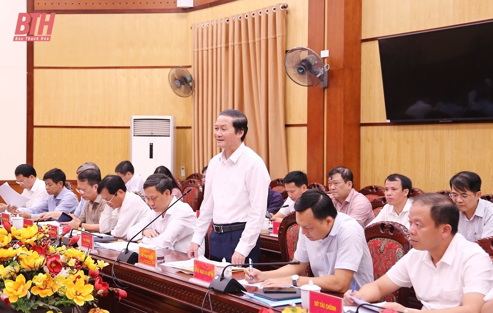 Đoàn giám sát Ủy ban Tài chính, Ngân sách của Quốc hội làm việc với UBND tỉnh Thanh Hóa về thực hiện tài chính, ngân sách trên địa bàn tỉnh