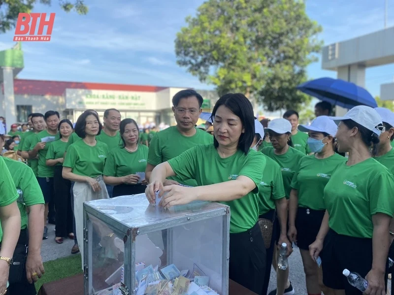 Hoằng Hóa: “Đi bộ gây quỹ - Vì hạnh phúc trẻ thơ”