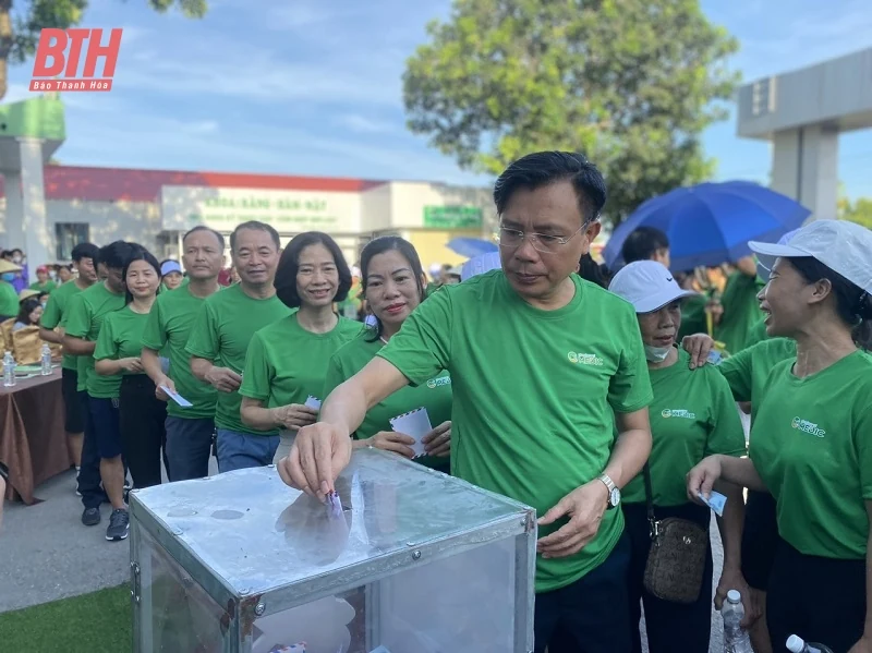 Hoằng Hóa: “Đi bộ gây quỹ - Vì hạnh phúc trẻ thơ”