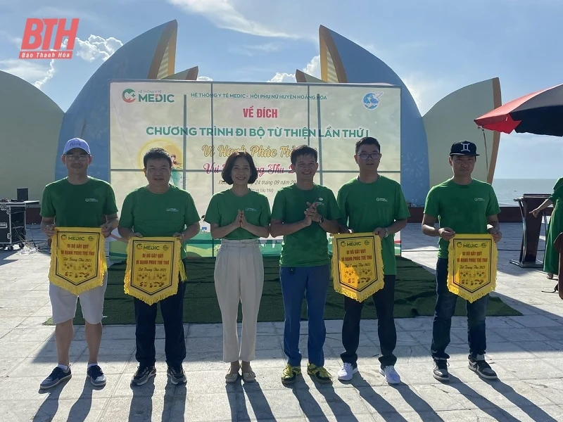 Hoằng Hóa: “Đi bộ gây quỹ - Vì hạnh phúc trẻ thơ”
