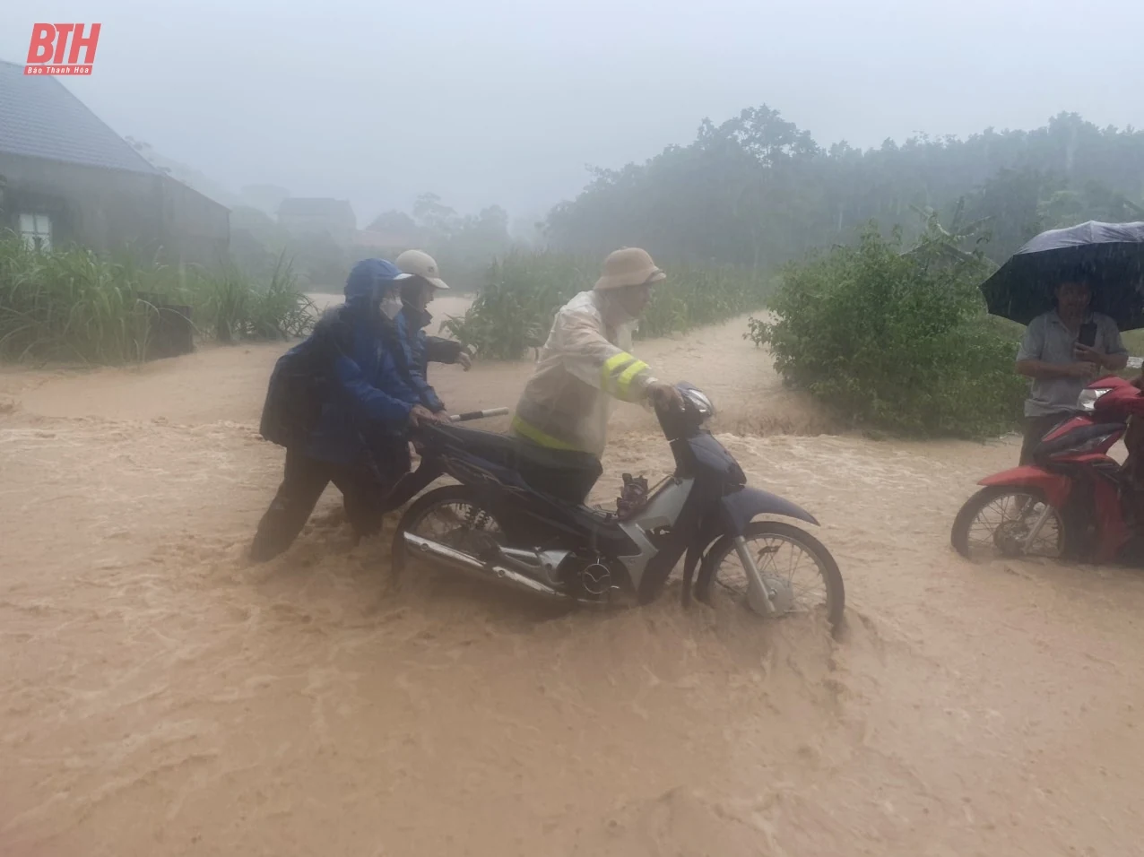 Tình hình thiệt hại và công tác triển khai, ứng phó với mưa lũ trên địa bàn tỉnh Thanh Hóa