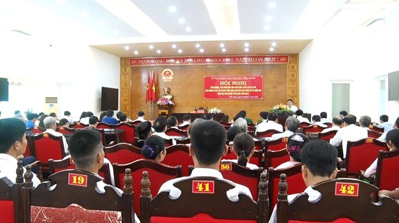Thọ Xuân biểu dương người có uy tín trong đồng bào các dân tộc thiểu số