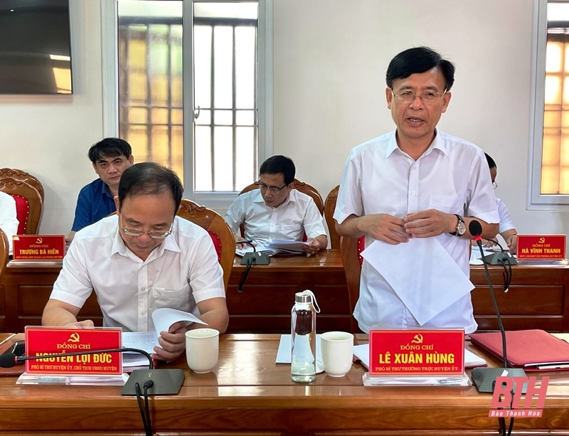 Giám sát việc lãnh đạo, chỉ đạo thực hiện Quyết định số 217, 218 của Bộ Chính trị (khóa XI) đối với Ban Thường vụ Huyện ủy Nông Cống