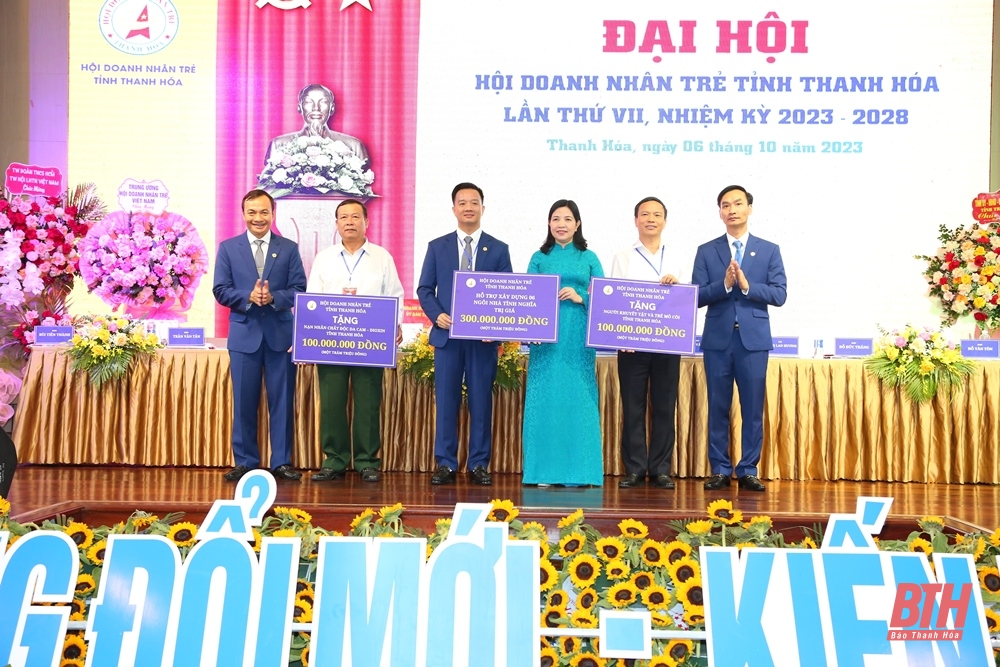 Đại hội Hội Doanh nhân trẻ Thanh Hoá khoá VII, nhiệm kỳ 2023-2028: “Tiên phong đổi mới - kiến tạo giá trị”