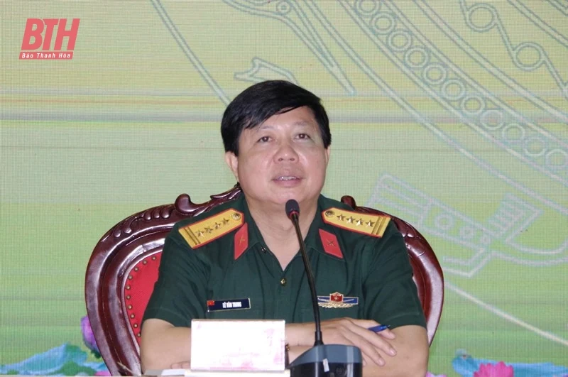 Đảng ủy Quân sự tỉnh Thanh Hóa đối thoại dân chủ quý IV năm 2023