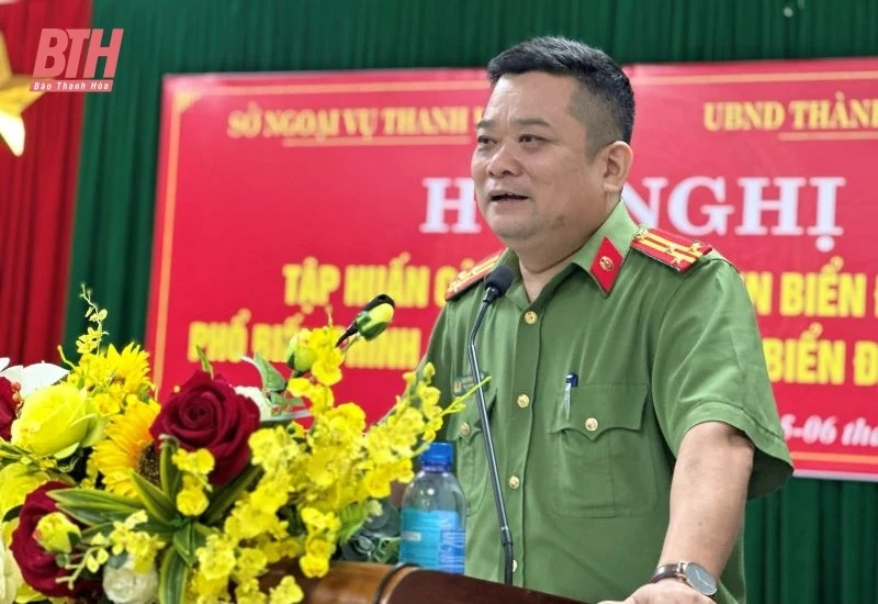 Hơn 200 cán bộ, ngư dân TP Sầm Sơn được tập huấn về chủ quyền biển đảo