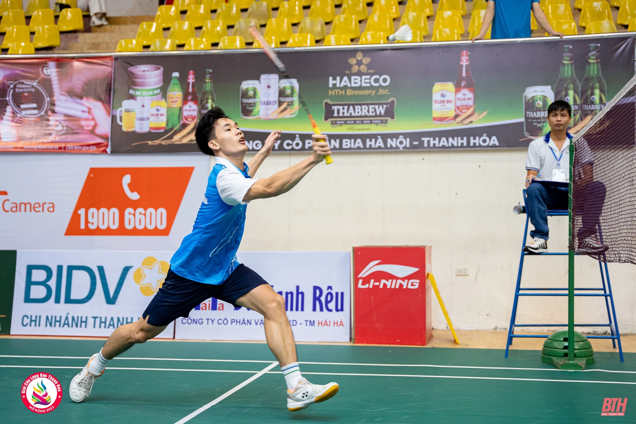 Những tay vợt hàng đầu bị loại đáng tiếc, Kamito Hà Nội khẳng định sức mạnh tại giải Cầu lông Báo Thanh Hoá mở rộng 2023