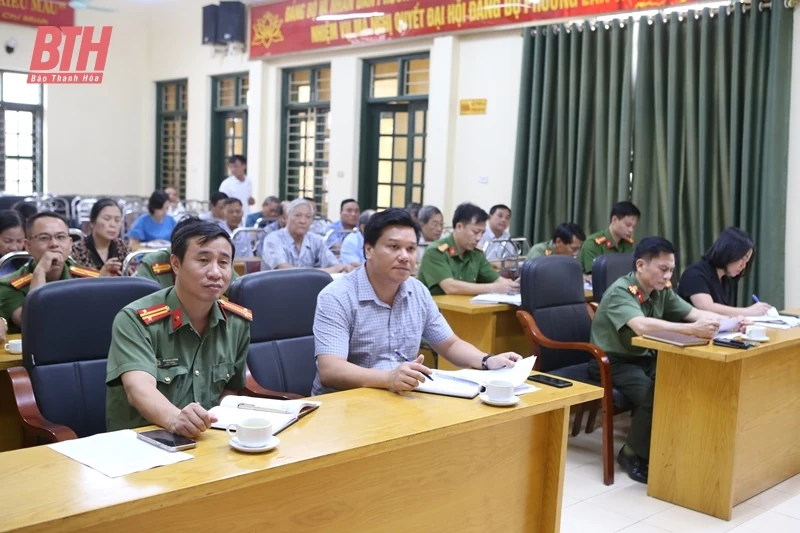 Hiệu quả công tác chuyển hóa địa bàn phức tạp về trật tự an toàn xã hội và PCCC ở phường Lam Sơn