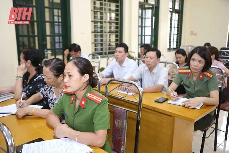 Hiệu quả công tác chuyển hóa địa bàn phức tạp về trật tự an toàn xã hội và PCCC ở phường Lam Sơn