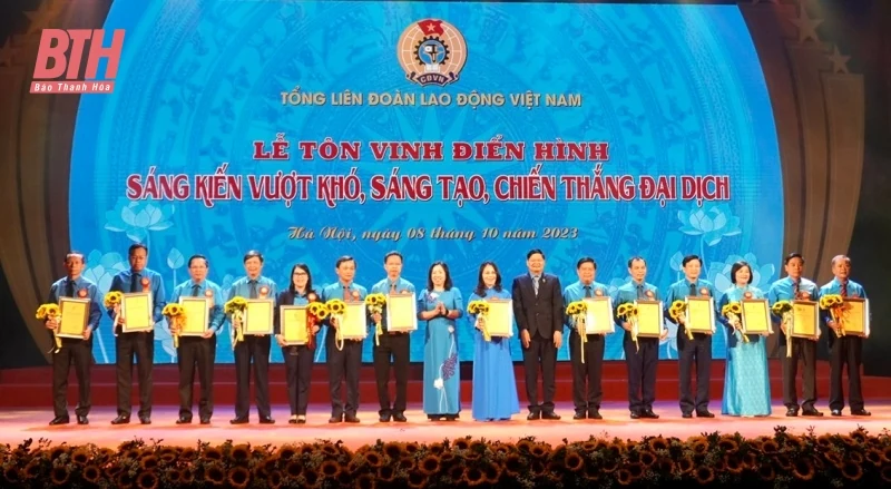 LĐLĐ tỉnh Thanh Hóa dẫn đầu toàn quốc Chương trình “1 triệu sáng kiến - nỗ lực vượt khó, sáng tạo, quyết tâm chiến thắng đại dịch COVID-19”