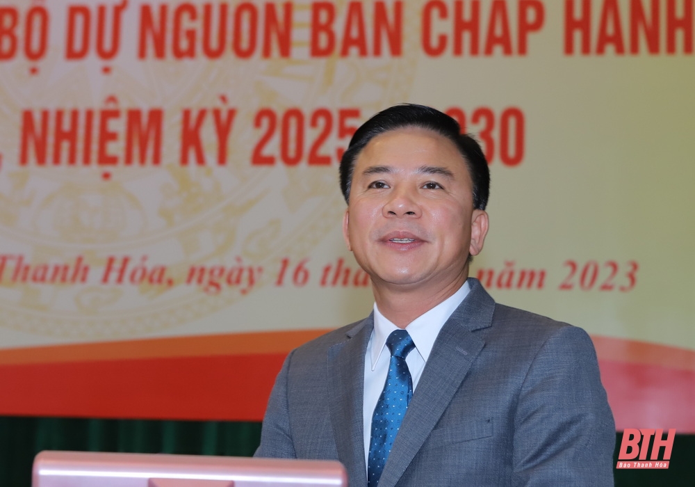 Khai giảng lớp bồi dưỡng cán bộ dự nguồn Ban Chấp hành Đảng bộ tỉnh nhiệm kỳ 2025-2030