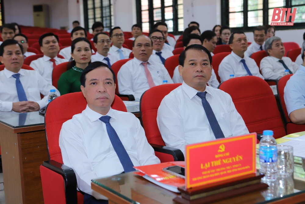 Khai giảng lớp bồi dưỡng cán bộ dự nguồn Ban Chấp hành Đảng bộ tỉnh nhiệm kỳ 2025-2030