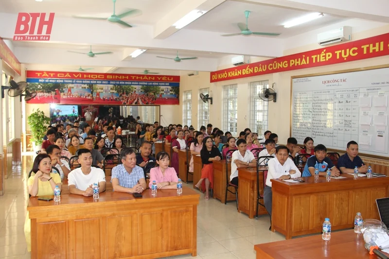 Giải bóng đá nhi đồng TP Thanh Hóa năm 2023 thu hút kỷ lục số đội tham gia