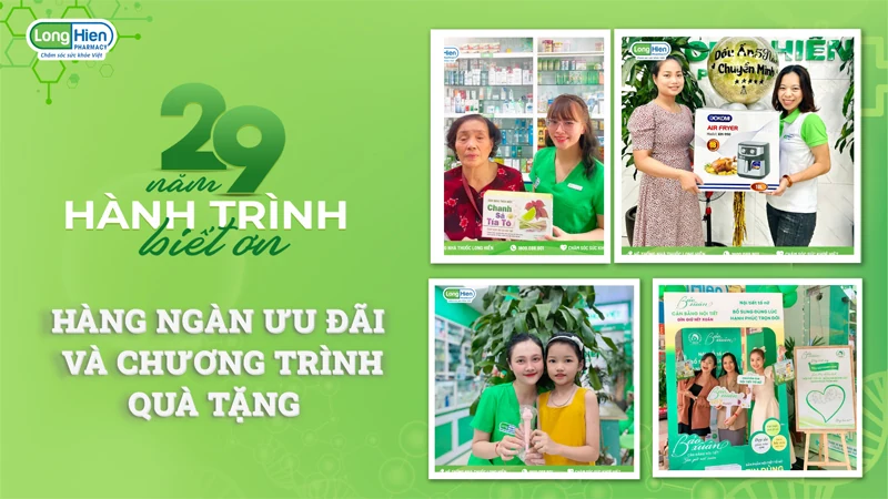 Hệ thống Nhà thuốc Long Hiền tổ chức thăm khám sức khỏe miễn phí
