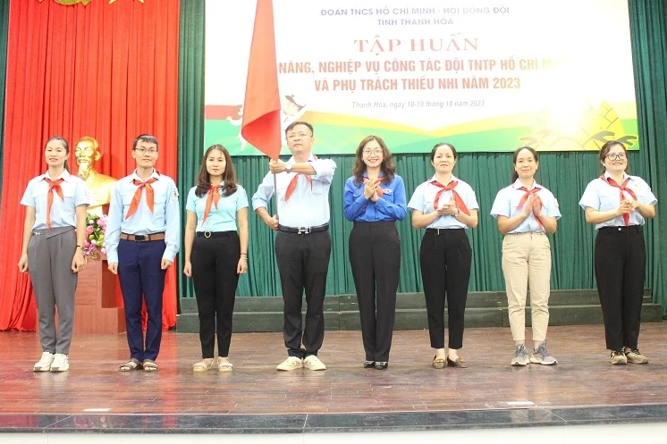 Tập huấn kỹ năng, nghiệp vụ công tác đội TNTP Hồ Chí Minh và phụ trách thiếu nhi năm 2023