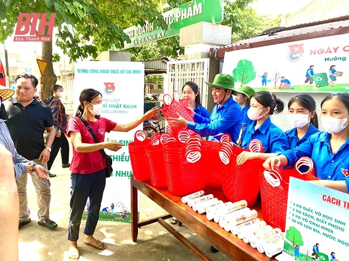 Tuổi trẻ Thanh Hóa sống xanh - hạn chế rác thải nhựa