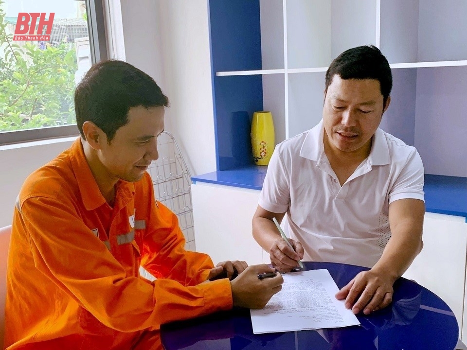 Điện lực TP Sầm Sơn nâng cao chất lượng dịch vụ khách hàng