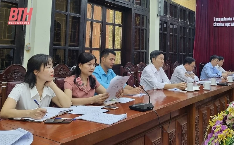 Hội thảo khoa học phản biện “Đề án xây dựng sàn giao dịch công nghệ - thiết bị tỉnh Thanh Hóa”