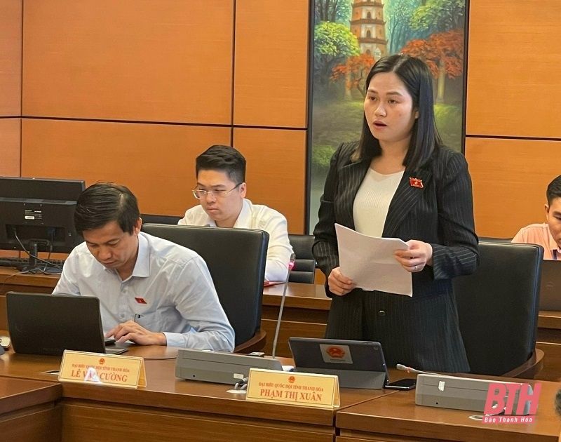 Đoàn ĐBQH tỉnh Thanh Hóa góp ý về dự án Luật Tổ chức Tòa án Nhân dân (sửa đổi)
