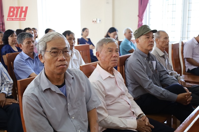 Cử tri huyện Thiệu Hóa kiến nghị một số vấn đề liên quan đến công tác quản lý nhà nước