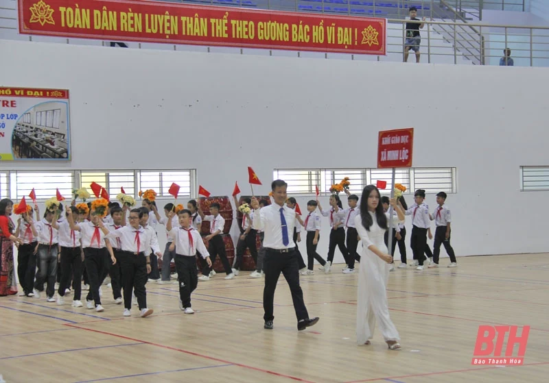 Khai mạc Hội khỏe Phù Đổng huyện Hậu Lộc lần thứ XI năm 2023