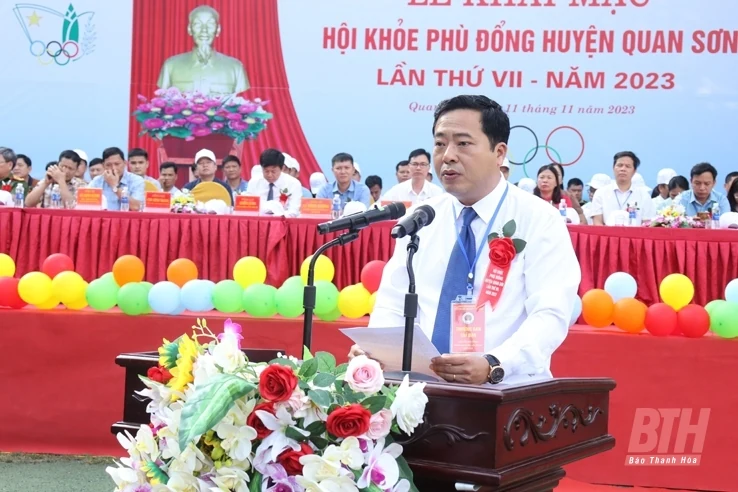 1.000 VĐV tranh tài tại Hội khỏe Phù Đổng huyện Quan Sơn lần thứ VII – năm 2023