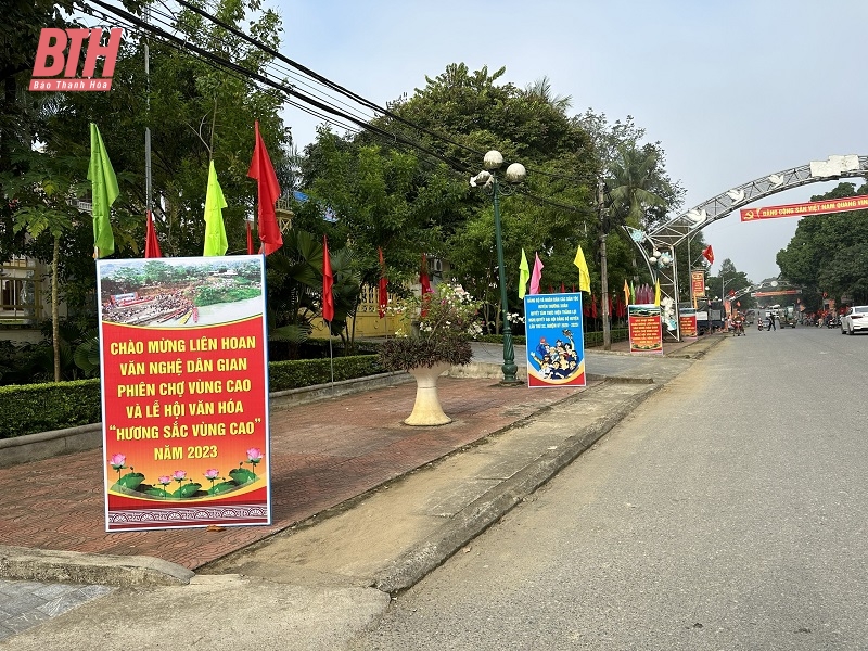 Liên hoan Văn nghệ dân gian - Phiên chợ vùng cao và Lễ hội Văn hoá “Hương sắc vùng cao” trước giờ khai mạc