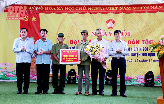 Xây dựng khối đại đoàn kết toàn dân ở huyện Yên Định