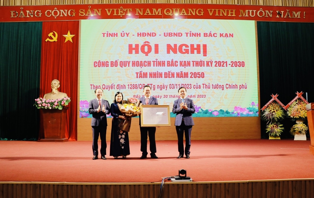 Công bố Quy hoạch tỉnh Bắc Kạn thời kỳ 2021 - 2030 tầm nhìn đến năm 2050