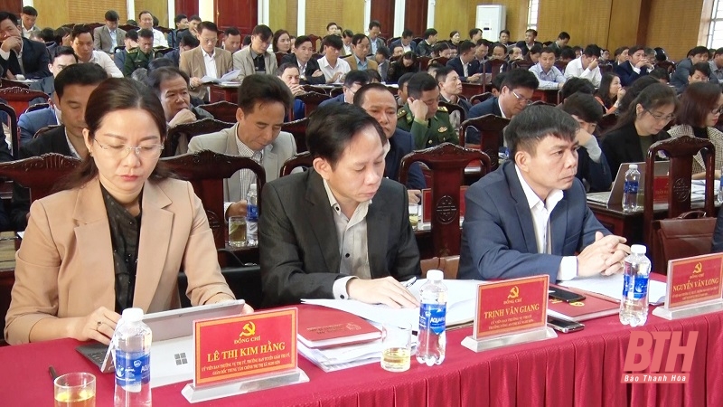 Đảng bộ thị xã Nghi Sơn triển khai nhiệm vụ năm 2024