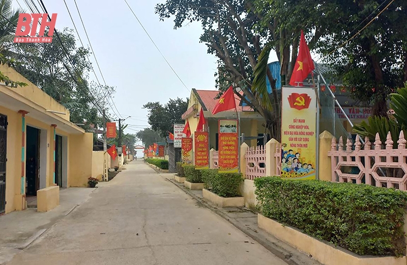Yên Định vượt khó xây dựng nông thôn mới nâng cao
